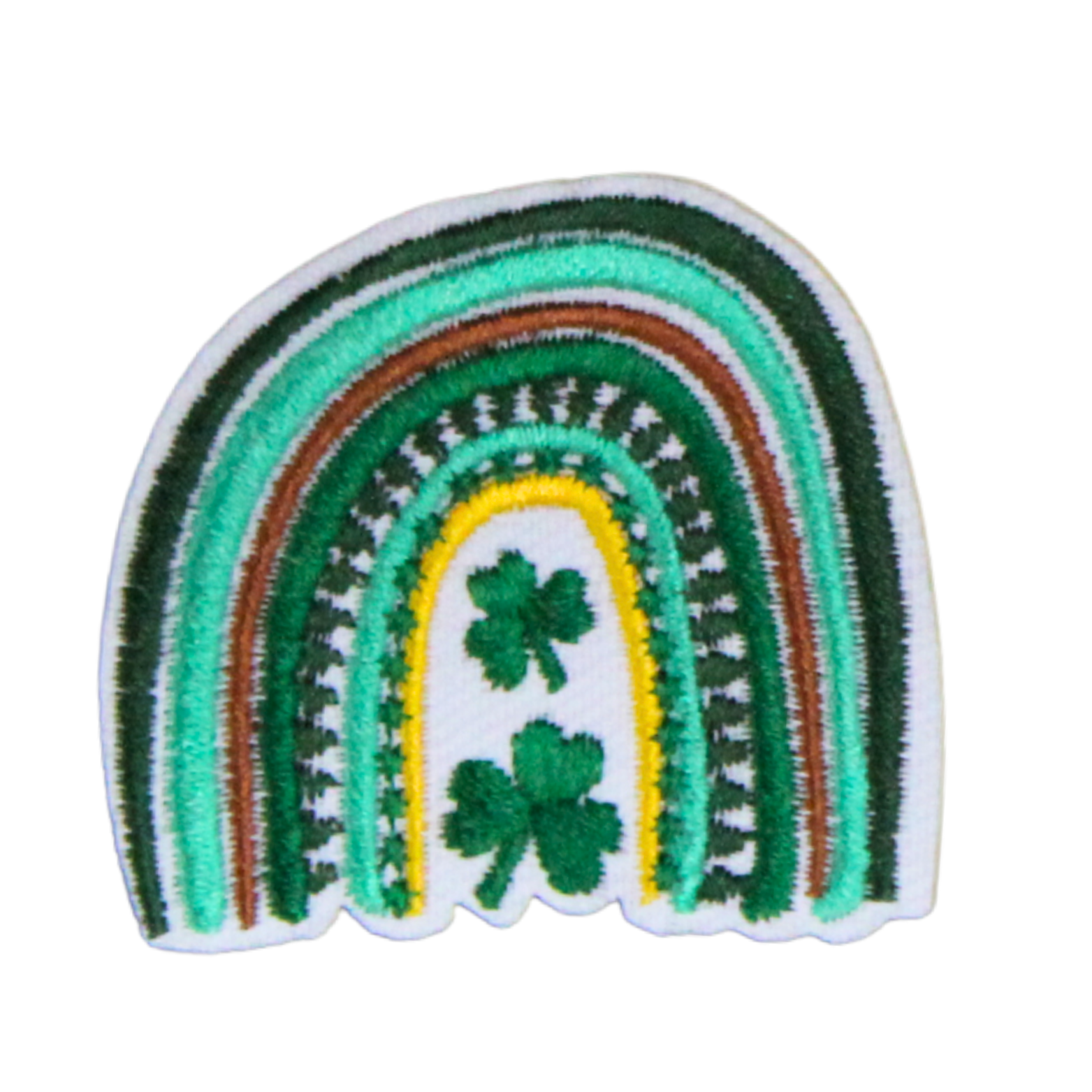 St. Patrickâs Day Rainbow Patch (Small/Embroidery) image 0