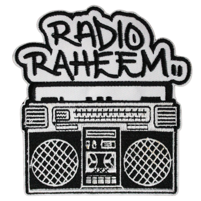Radio Raheem Patch (Small/Embroidery) image 0