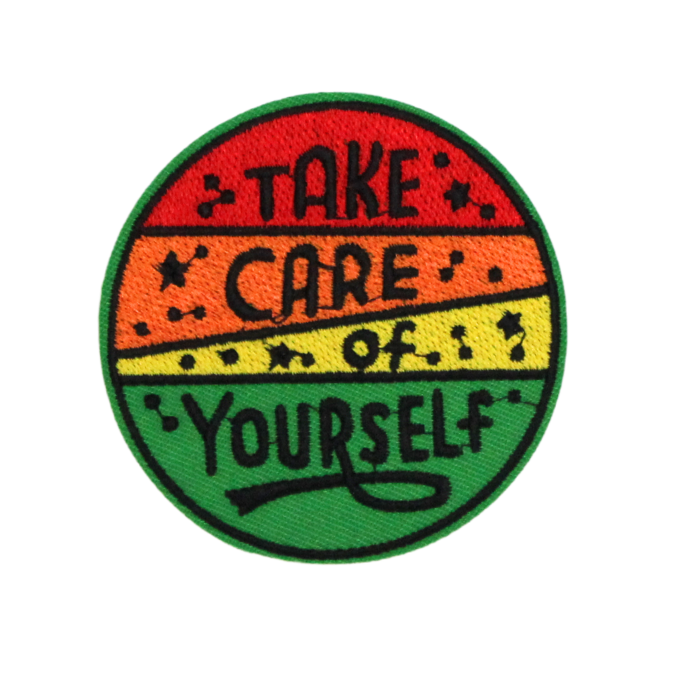 Take Care Of Yourself Patch (Small/Embroidery) image 0