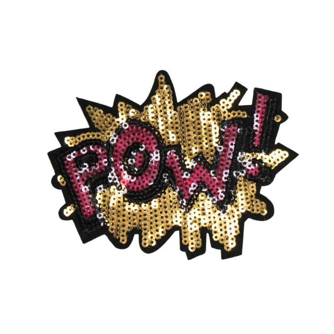 Pow Patch (Small/Sequin) image 0