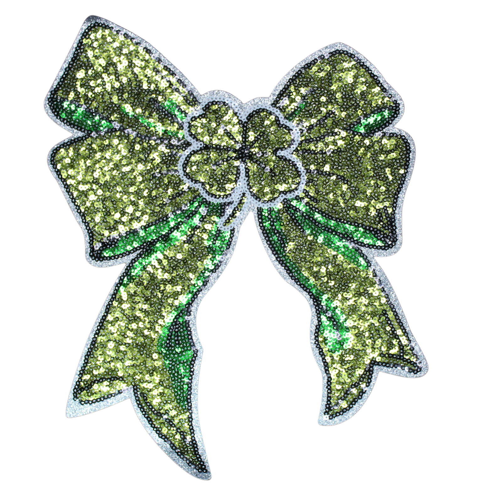 Lucky Bow Patch (Large/ Sequin) image 0