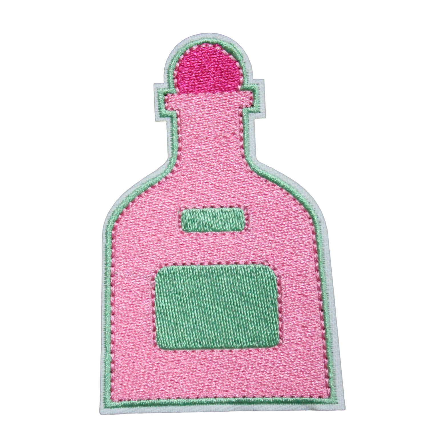 Tequila Bottle Patch (Small/Embroidery) image 0