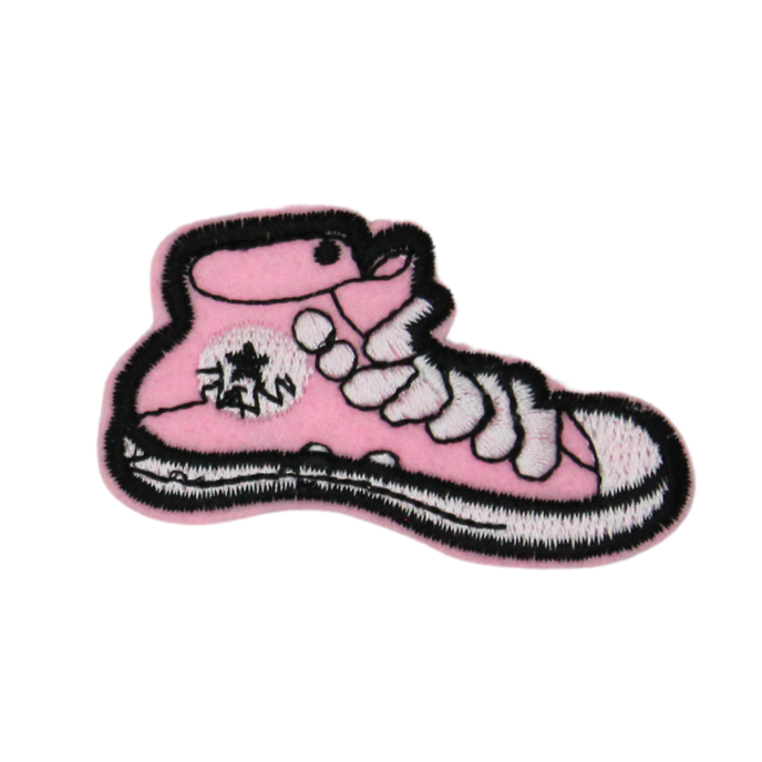 Pink Shoe Patch (Small/Embroidery) image 0