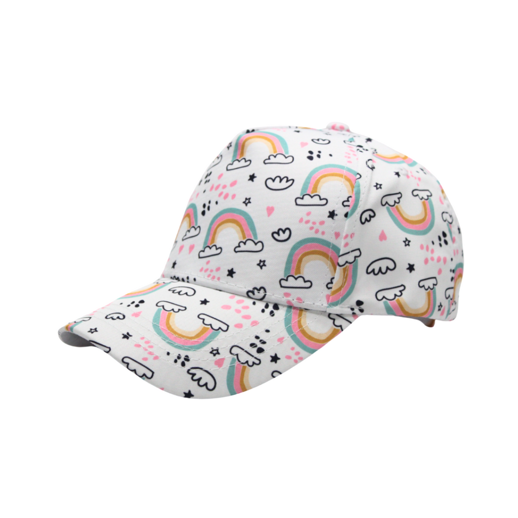 Unisex Youth Printed Adjustable Caps