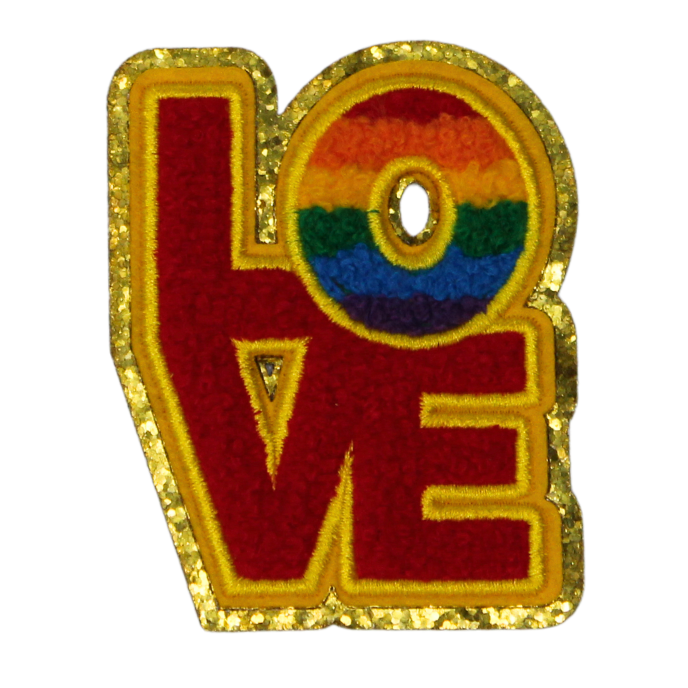 Pride Love Patch (Small/Chenille) image 0