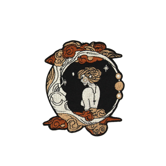 Moon Goddess Patch (Small/Embroidery) image 0