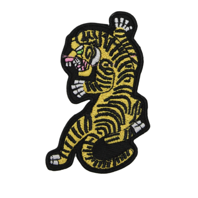 Walking Tiger Patch (Small/Embroidery) image 0