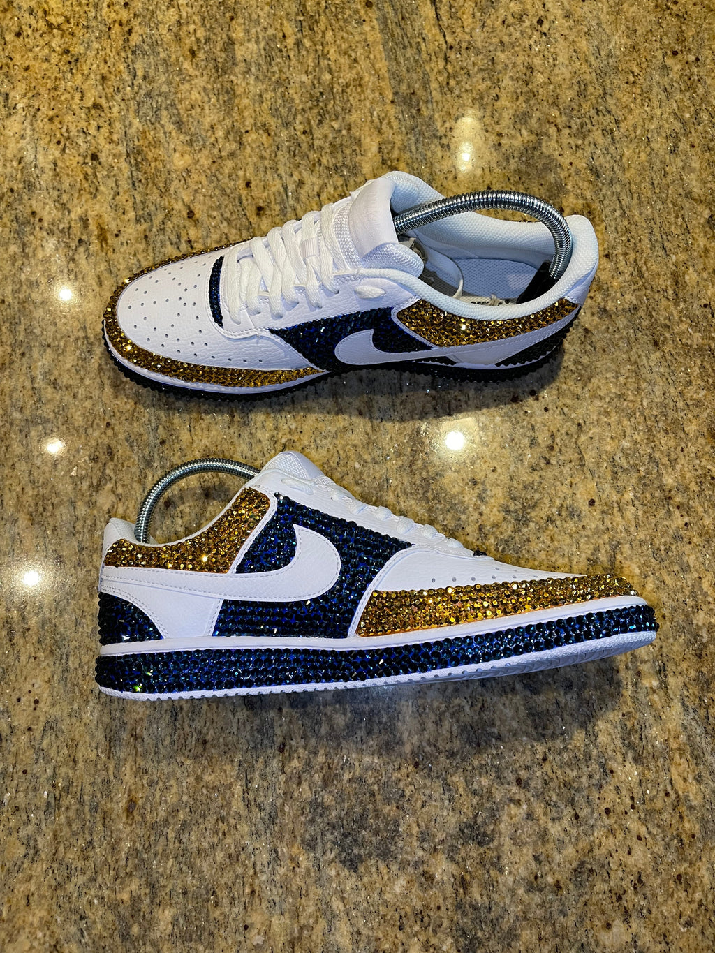 Custom Bling Vision Court low
