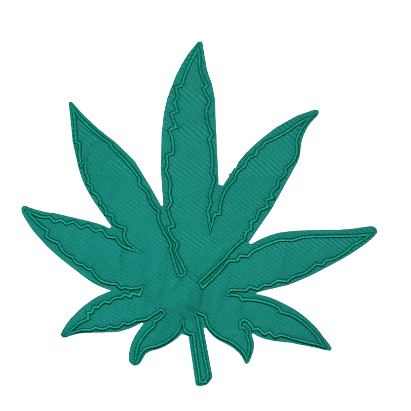 Marijuana Green Patch (Large/Embroidery) image 0