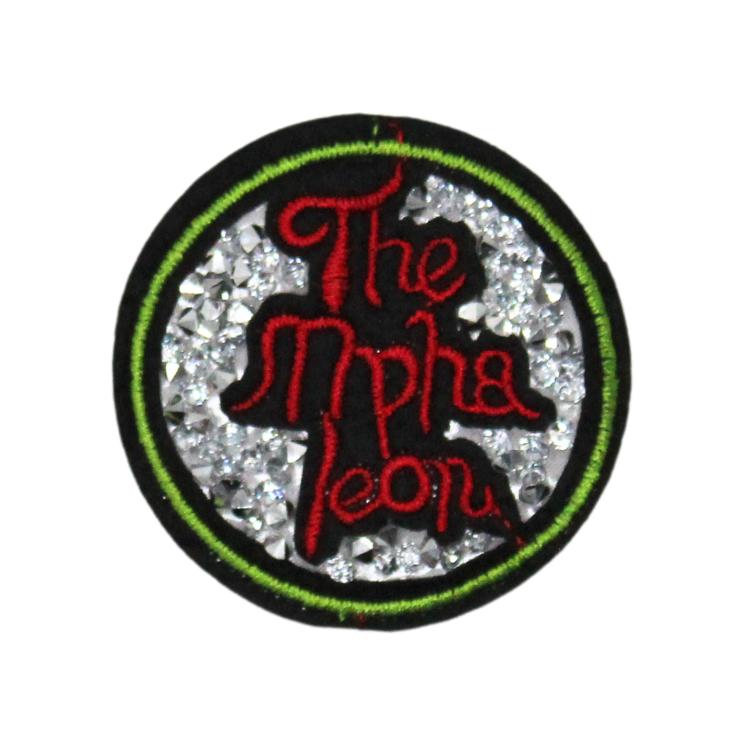 The Mpha Leon Crystal Patch (Small/Embroidery) image 0