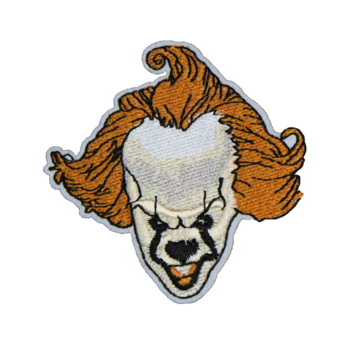Pennywise  Face Patch (Small/Embroidery) image 0
