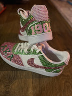 Custom Bling Vision Court low