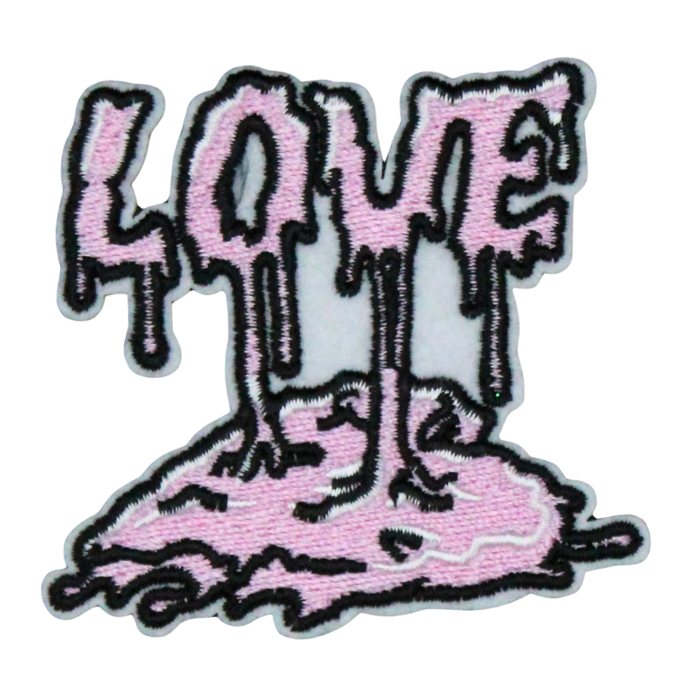 Love Dripping Patch (Small/Embroidery) image 0