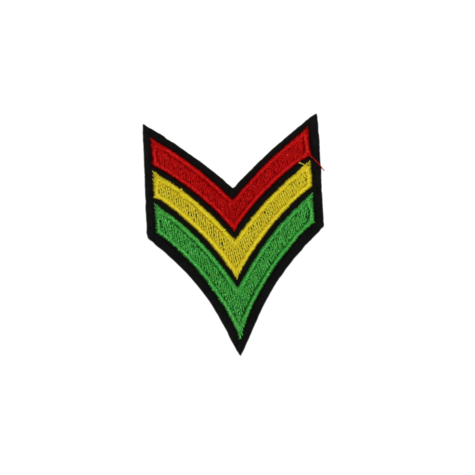 Rasta Arrow Patch(Small/Embroidery) image 0