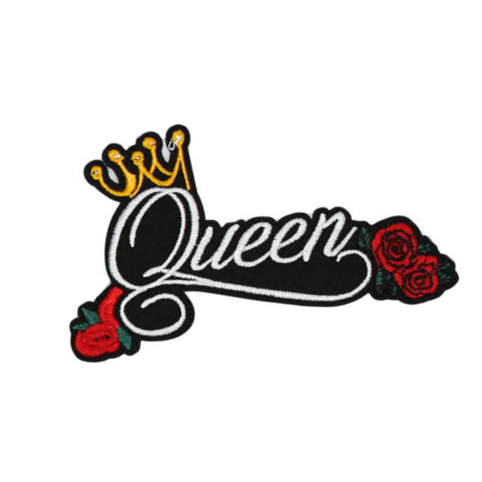 Queen Red Roses Patch (Small/Embroidery) image 0