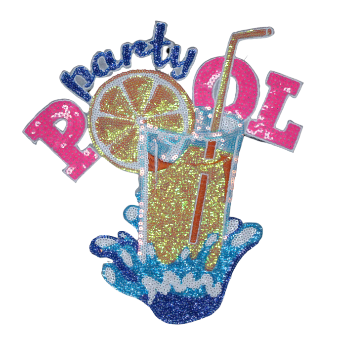 Party Pool Patch (Large/Sequin) image 0