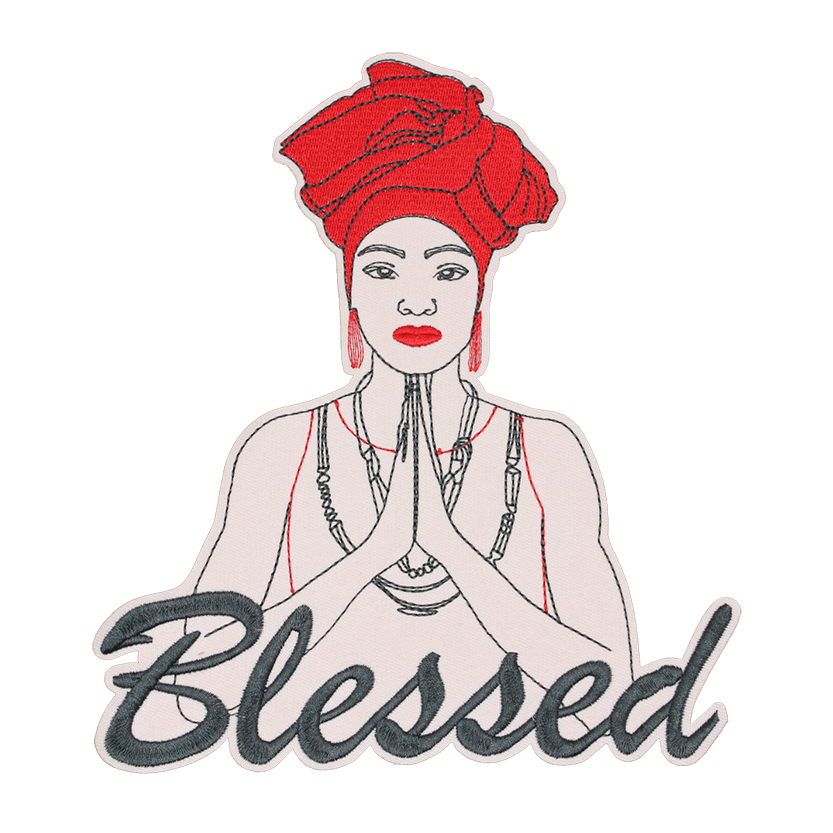 Blessed Patch (Large/Embroidery) image 0
