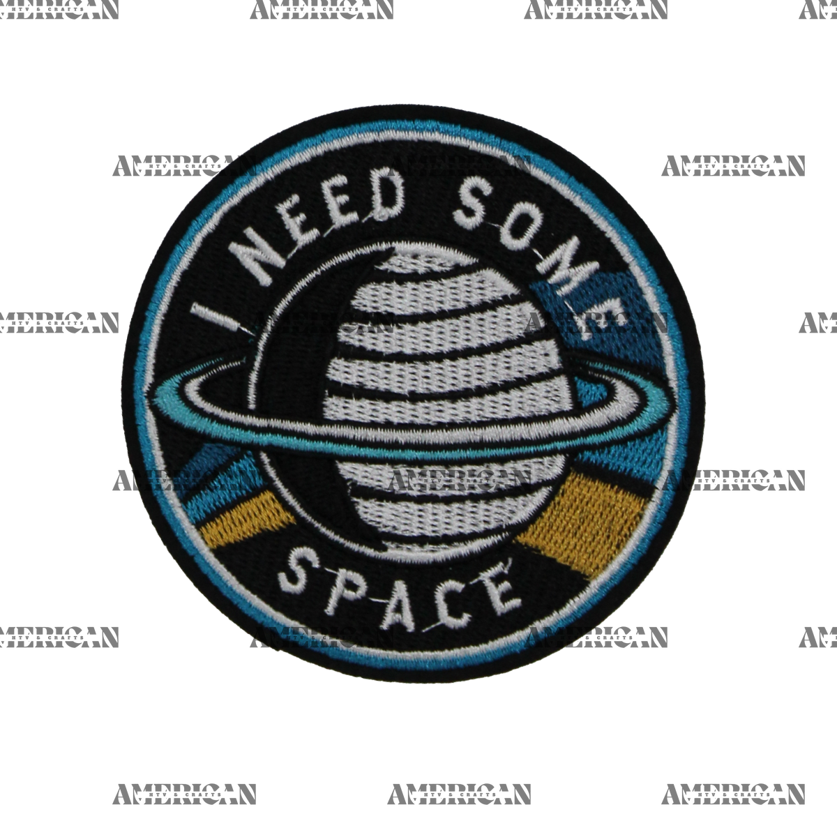 I Need Some Space Patch (Small/Embroidery) image 0