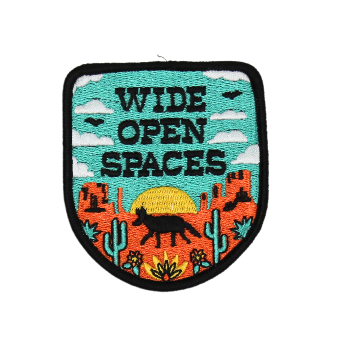 Wide Open Spaces Patch (Small/Embroidery) image 0