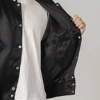 Satin Jacket With  Stripes