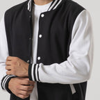 Satin Jacket With  Stripes