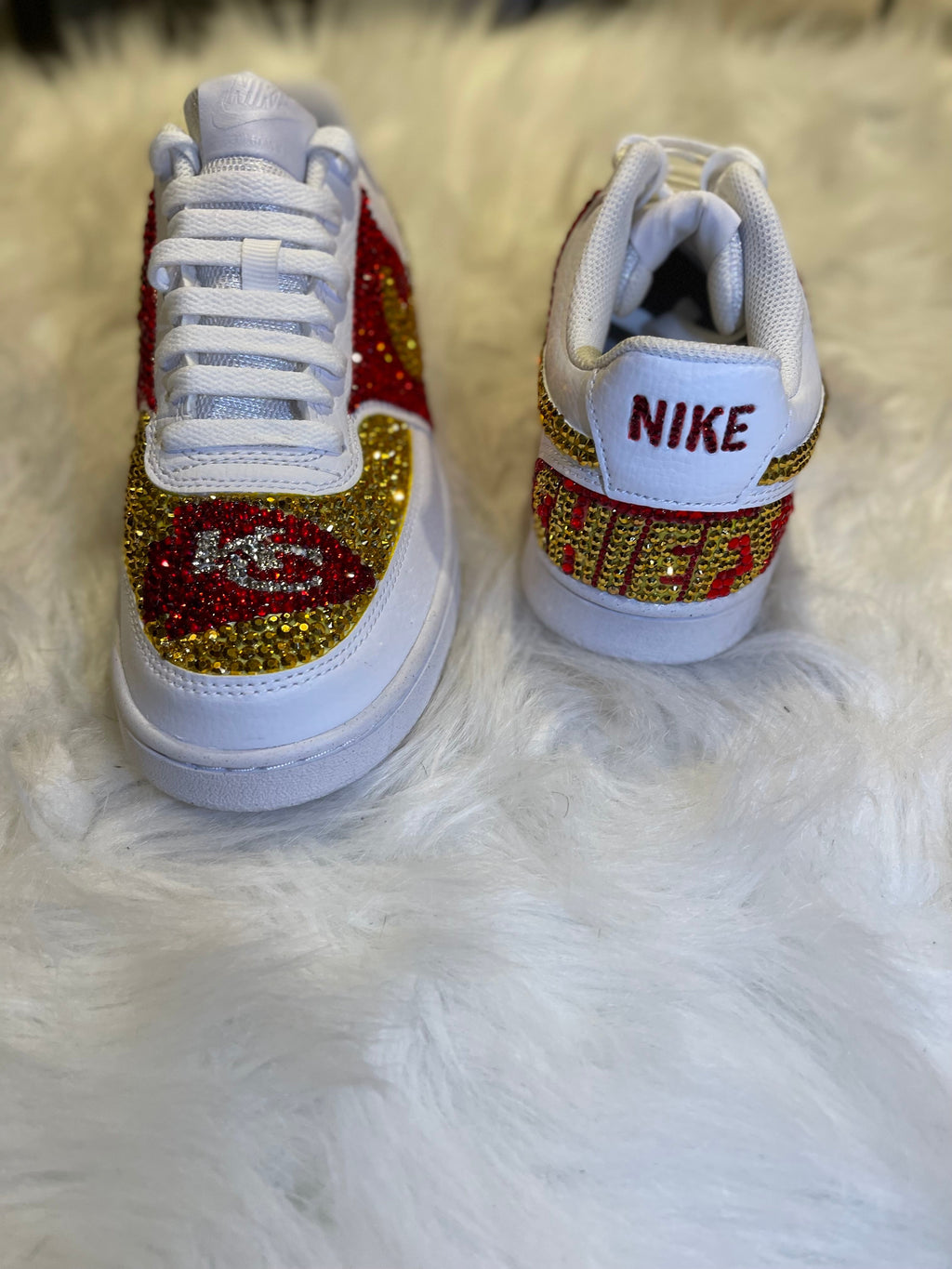 Custom Bling Vision Court low