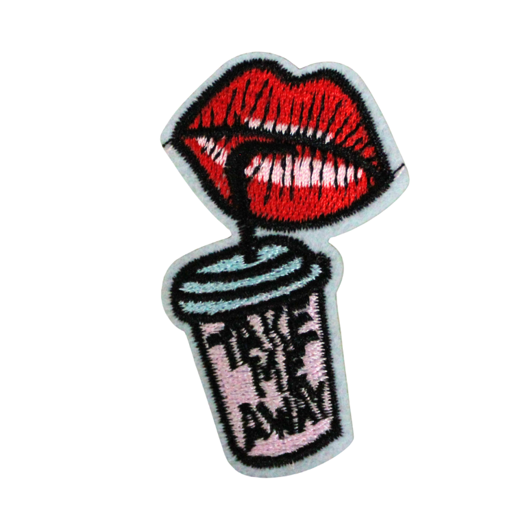 Take Me Away Drinking Patch (Small/Embroidery) image 0