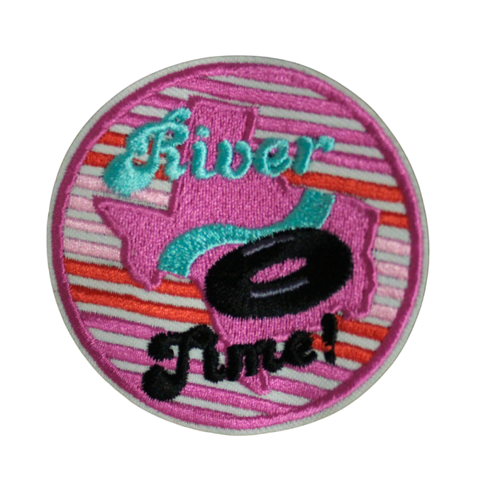 River Time Patch (Small/Embroidery) image 0