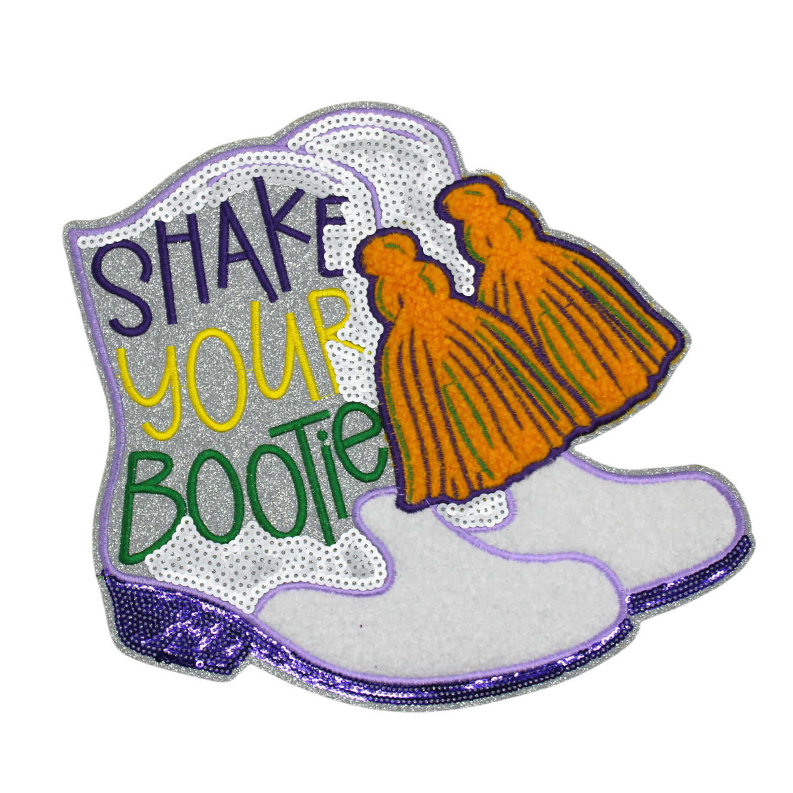 Shake Your Bootie  Patch (Large/Sequin) image 0
