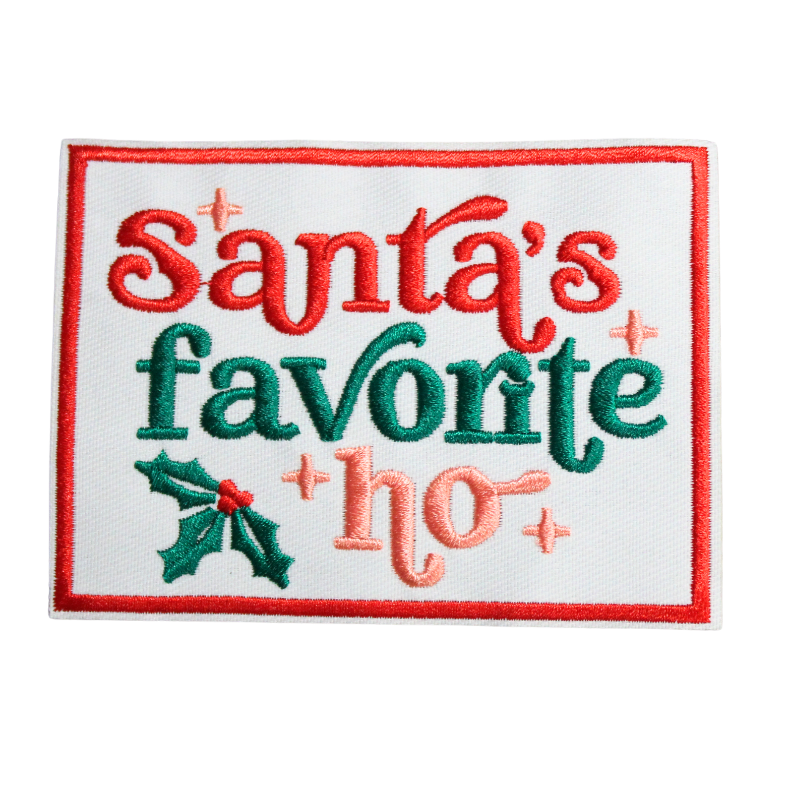 Santa's Favorite Ho Patch (Small/Embroidery) image 0