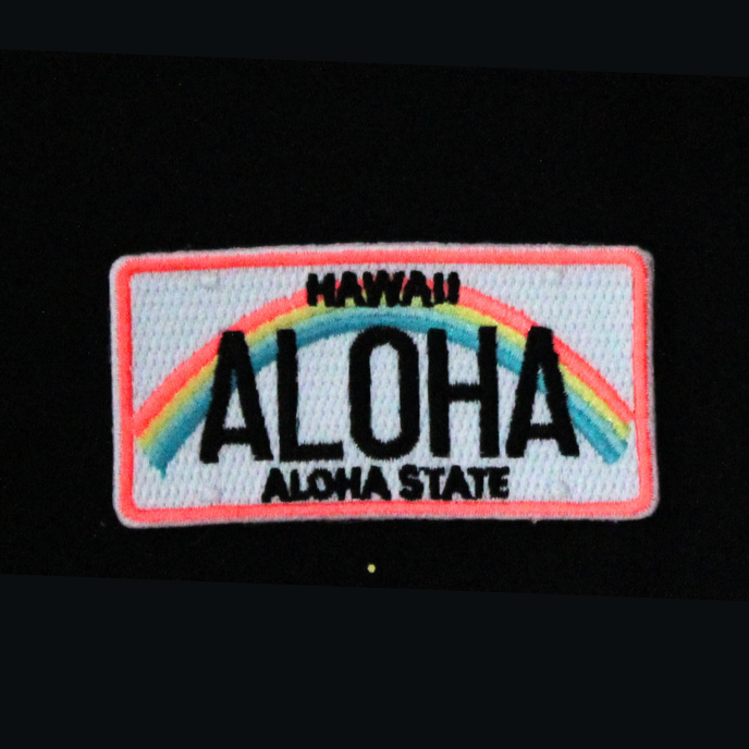 Hawaii Aloha State Patch (Small/Embroidery) image 0