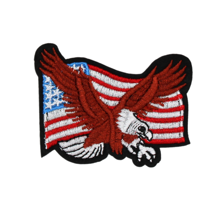 USA Flag Eagle Patch (Small/Embroidery) image 0