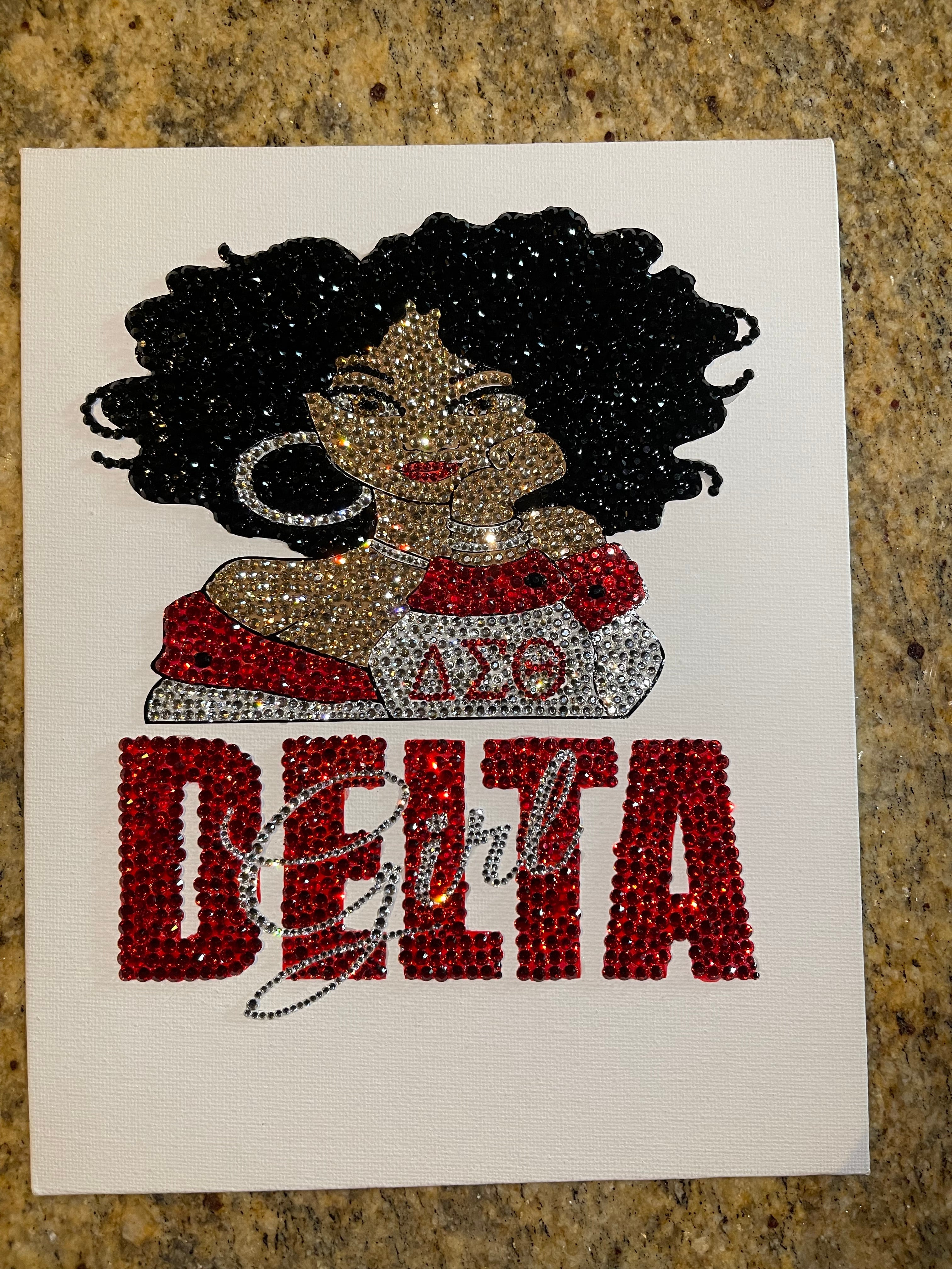 Custom Bling Canvas