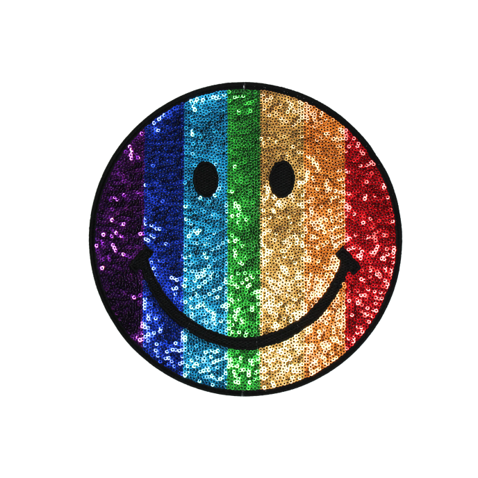 Smile Patch (Large/Sequin) image 0