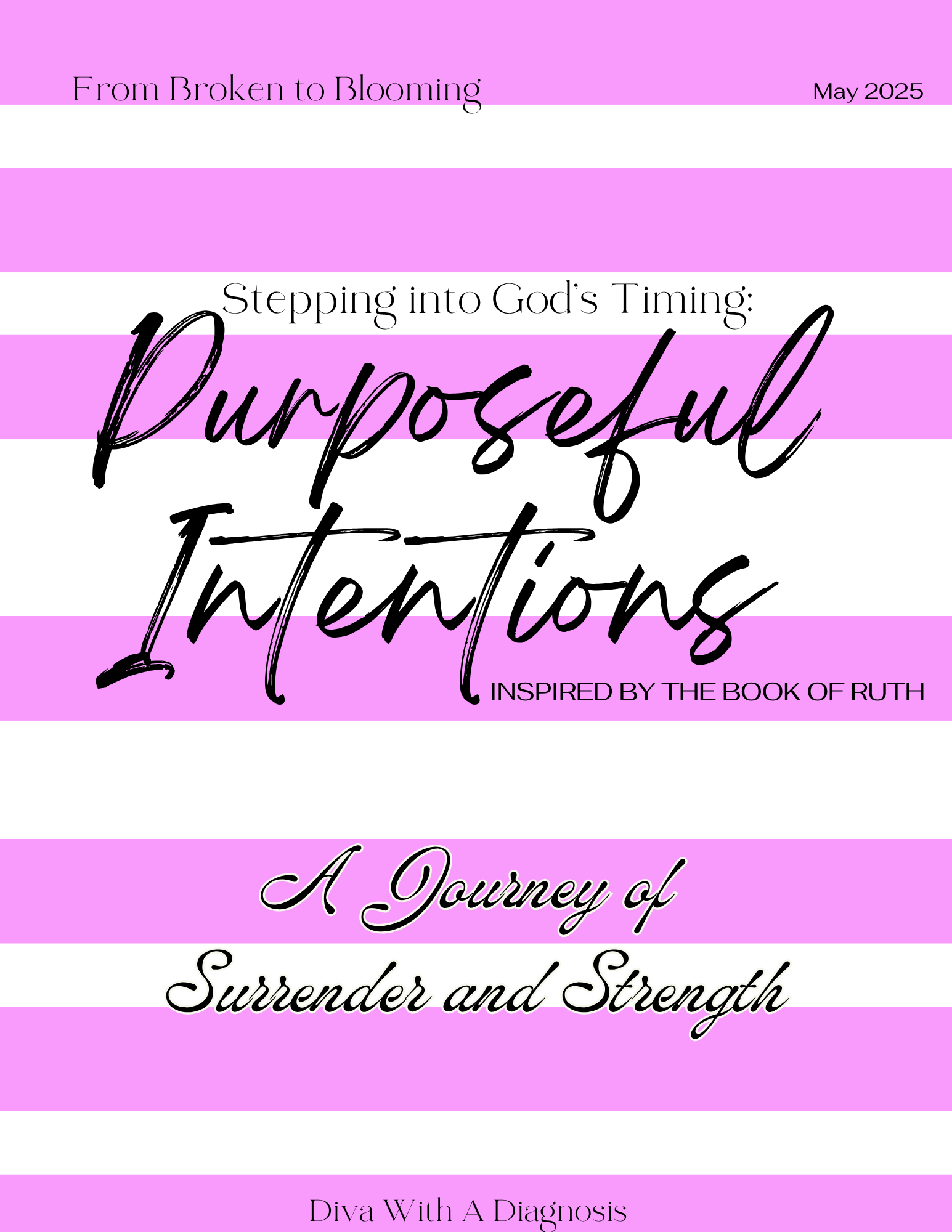 🌸 May Challenge: From Broken to Blooming – A Journey Through Ruth 🌸 image 0