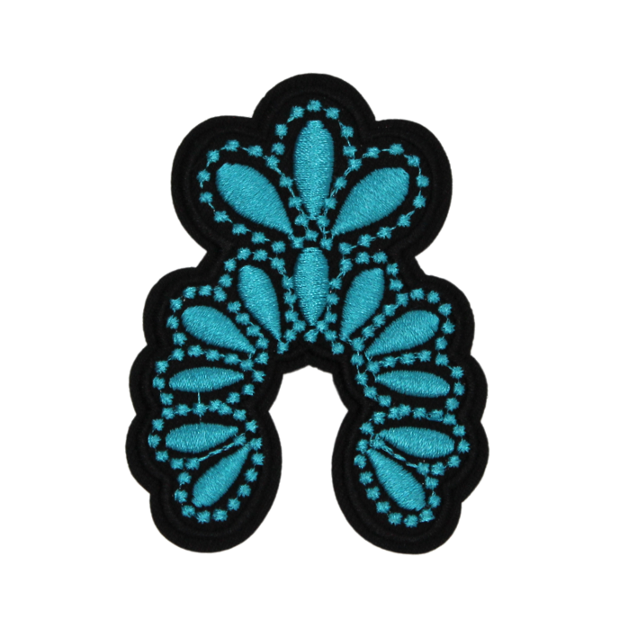 Squash Blossom Design Patch (Small/Embroidery) image 0
