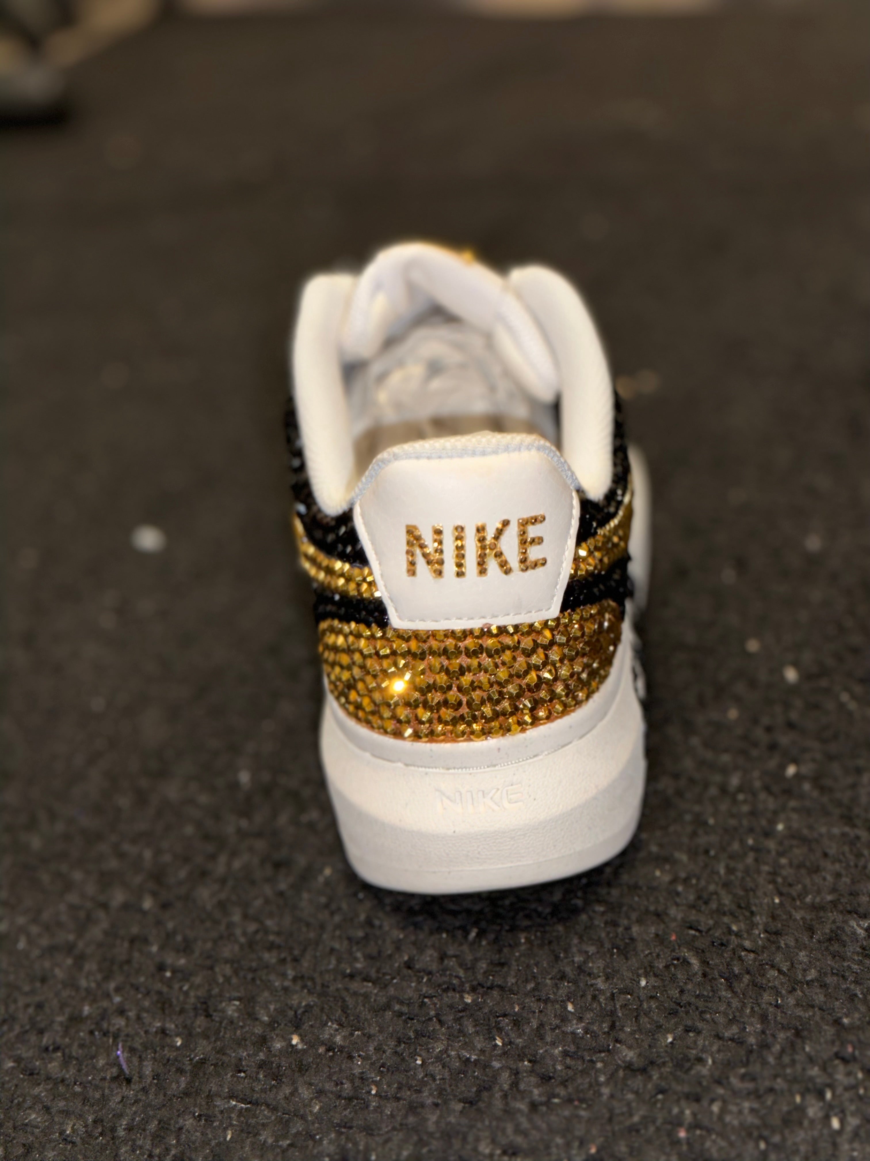 Custom Bling Vision Court low