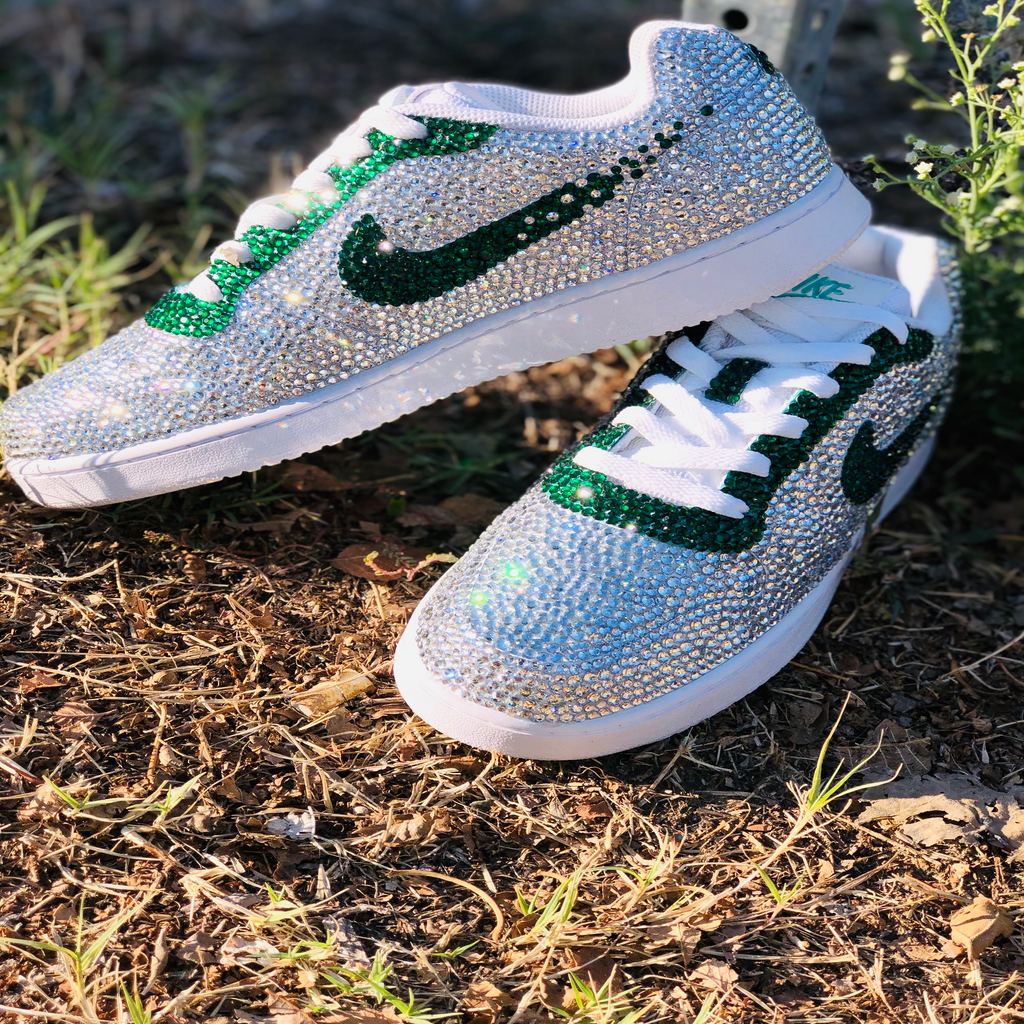 Custom Bling Vision Court low