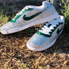 Custom Bling Vision Court low