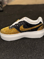 Custom Bling Vision Court low