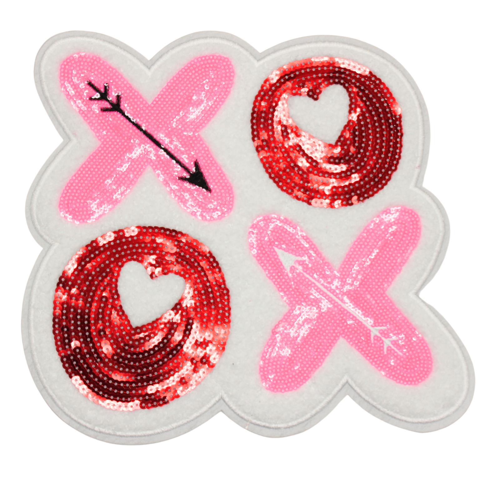 XOXO White Patch (Large/Chenille) image 0