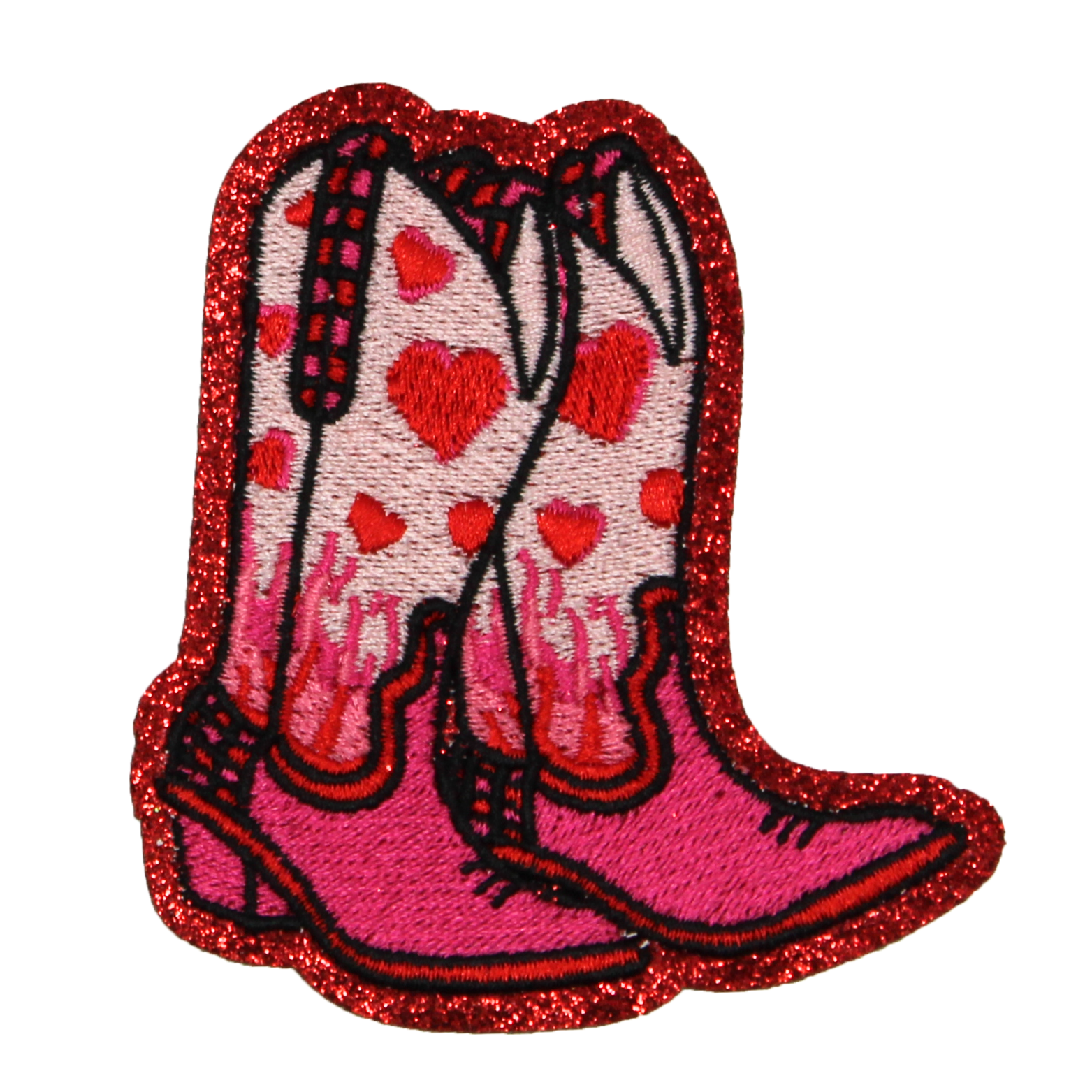 Valentine Boots Patch (Small/Embroidery) image 0