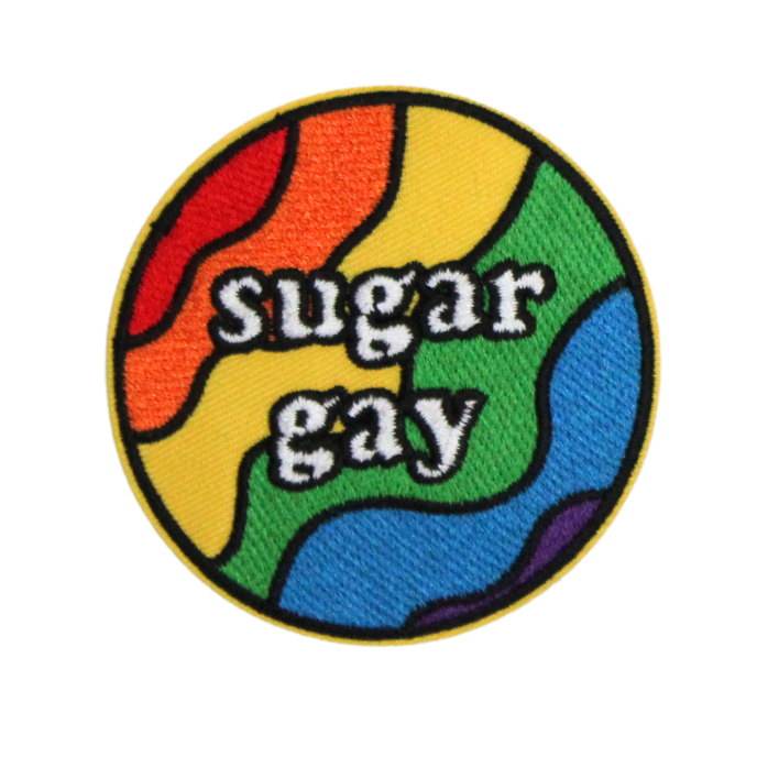 Sugar Gay Patch (Small/Embroidery) image 0