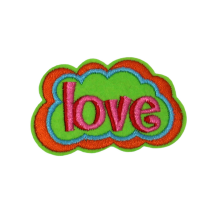 Love Green Patch (Small/Embroidery) image 0