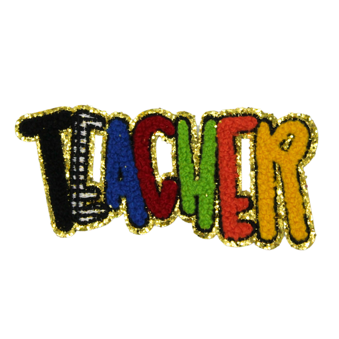 Teacher Patch (Medium/Chenille) image 0