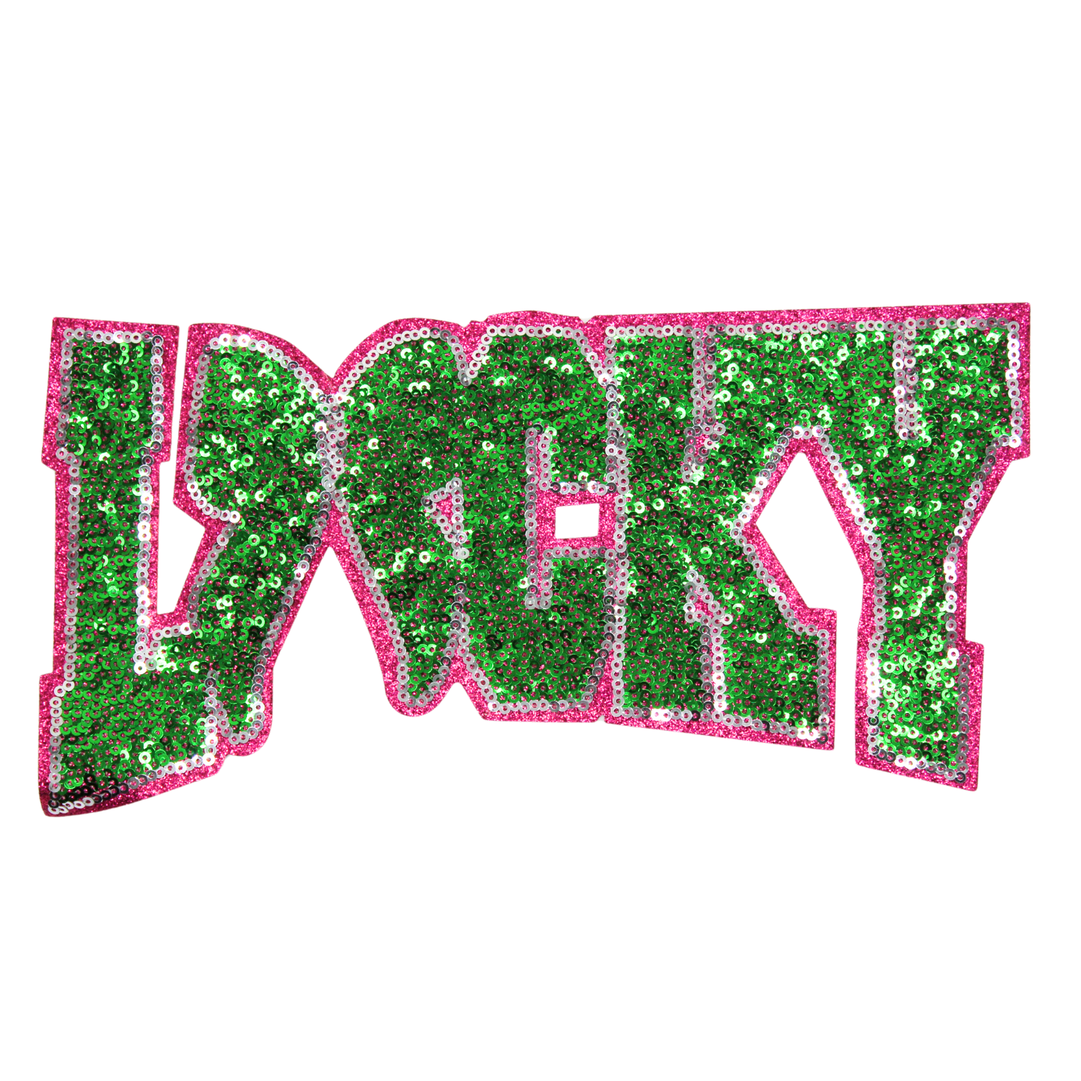 Lucky Bow Patch (Large/Sequin) image 0