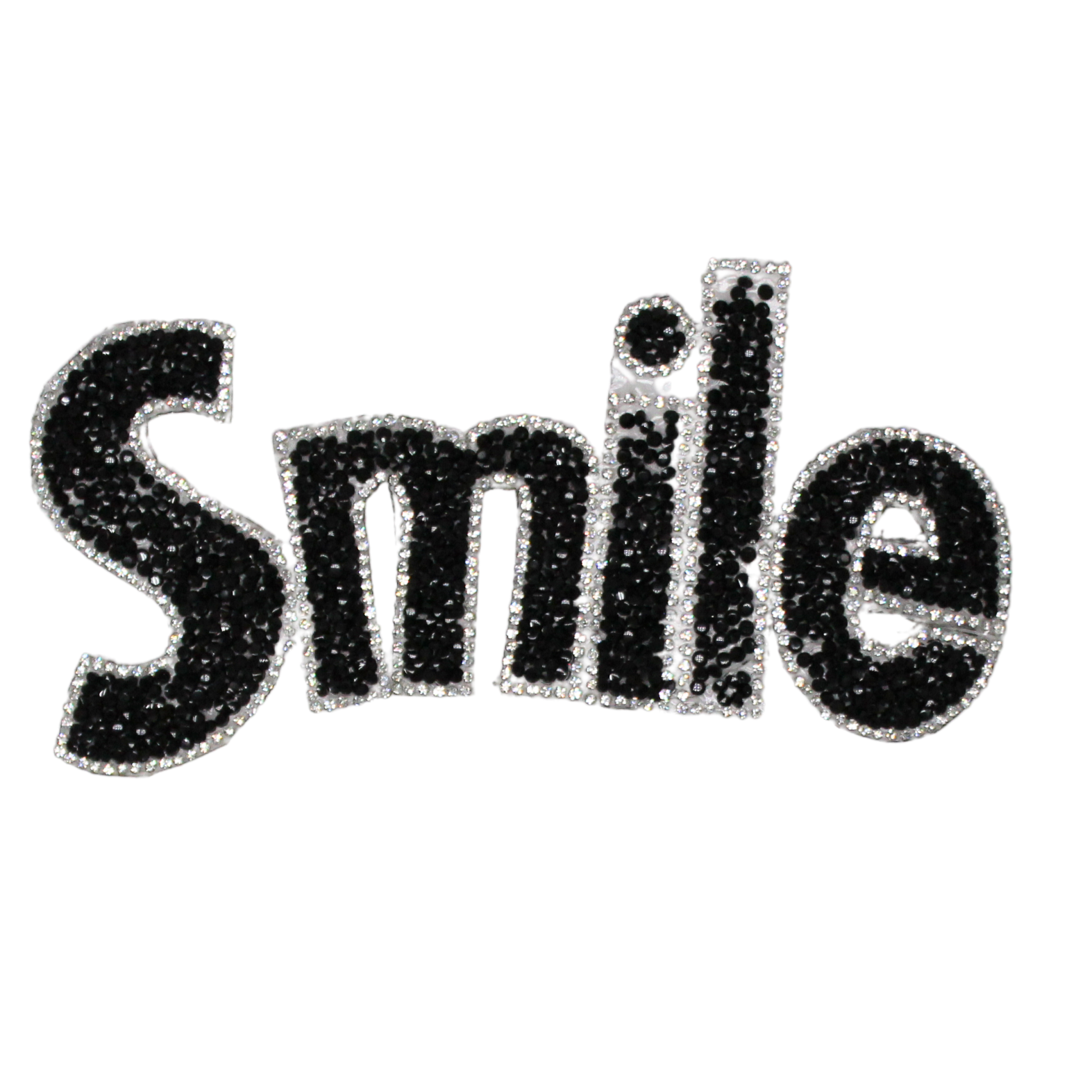 Smile Rhinestone Patch image 0