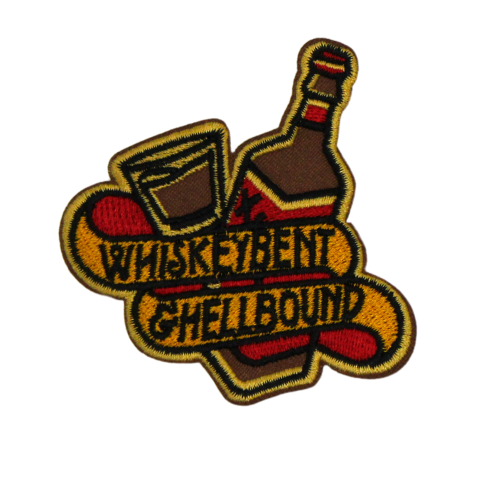 Whiskeybent & Hellbound Patch (Small/Embroidery) image 0