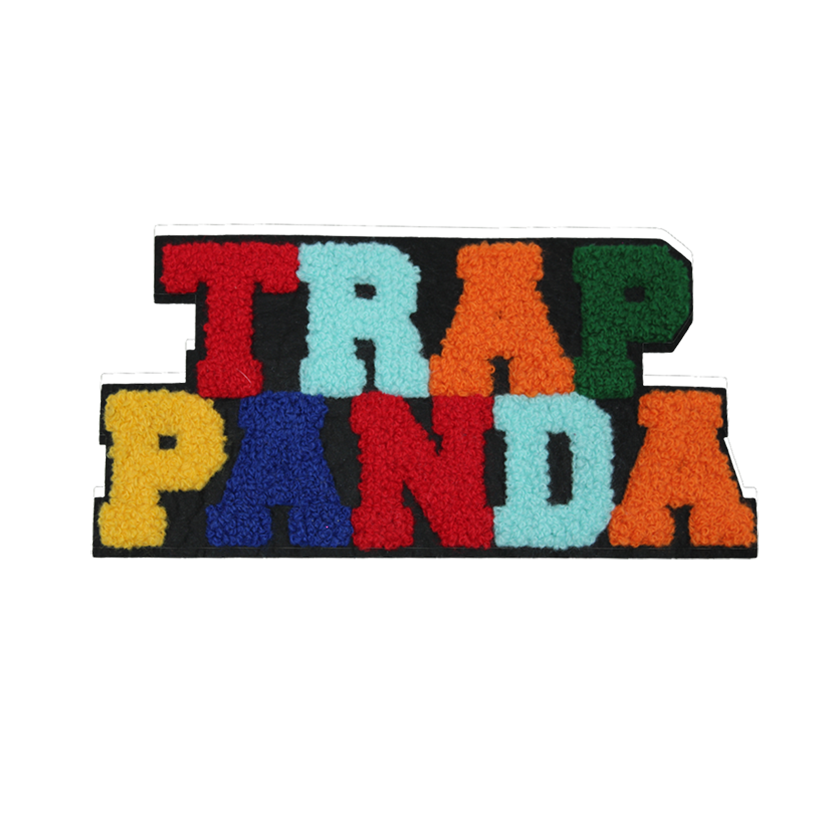 Trap Panda Multicolor Patch (Large/Chenille) image 0