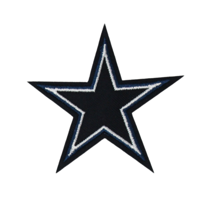 Star Black Patch (Small/Embroidery) image 0